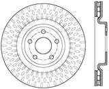 StopTech 12-18 Jeep Grand Cherokee SRT8 (380mm Front Disc) Front Left Slotted Sport Brake Rotor