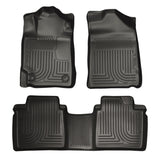 Husky Liners 13-14 Toyota Avalon Electric/Gas Weatherbeater Black Front & 2nd Seat Floor Liners
