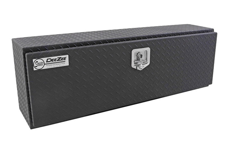 Deezee Universal Tool Box - Specialty 48In Topsider Black BT Alum (Txt Blk)