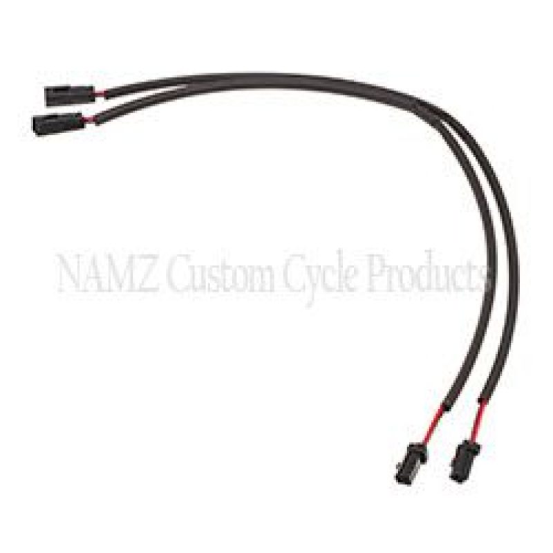 NAMZ 08-23 HD Models w/Heated Grips Plug-N-Play Heated Grip Extensions 18in.