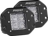 Rigid Industries Dually - Flush Mount - 60 Deg. Lens - Set of 2