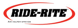 Firestone Ride-Rite RED Label Air Helper Spring Kit 12-22 Chevrolet/GMC 3500HD (W217602715)